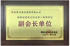 福建省建筑業協會副會長單位